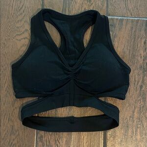 Alphalete Black Sports Bra